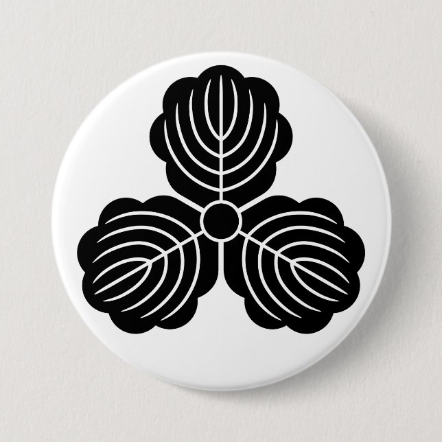 [Family Crests] three ork leaves Button (Vorderseite)
