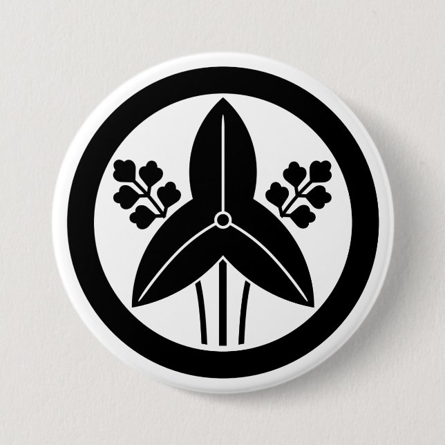 [Family Crests] Threeleaf arrowhead with round Button (Vorderseite)