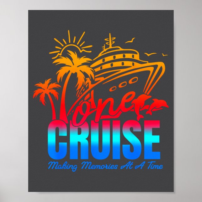 Family Cruise 2026 I Love It When We're Cruisin' T Poster (Vorne)