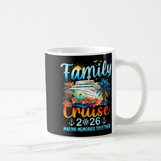 Family Cruise 2026 Making Memories Together Matchi Kaffeetasse (Rechts)