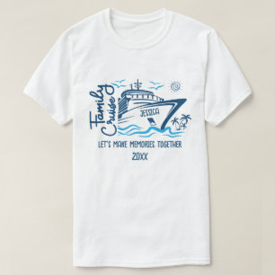Family Cruise Machen wir Erinnerungen und Individu T-Shirt