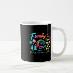 Family Cruise Shirt 2024 Urlaub Erinnerungen mache Kaffeetasse