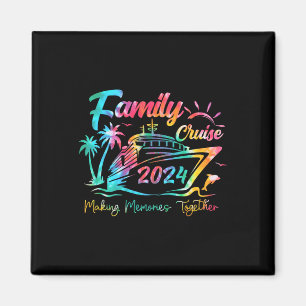 Family Cruise Shirt 2024 Urlaub Erinnerungen mache Magnet