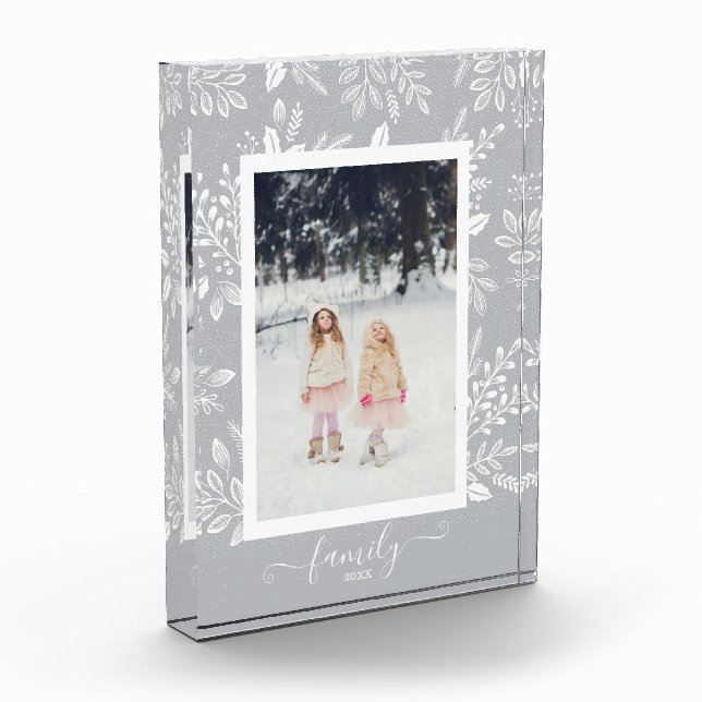 FAMILY Elegante White Botanicals Fotoblock (Links)