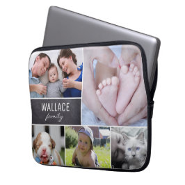 "Family Erinnerungen" - benutzerdefiniertes Foto-N Laptopschutzhülle