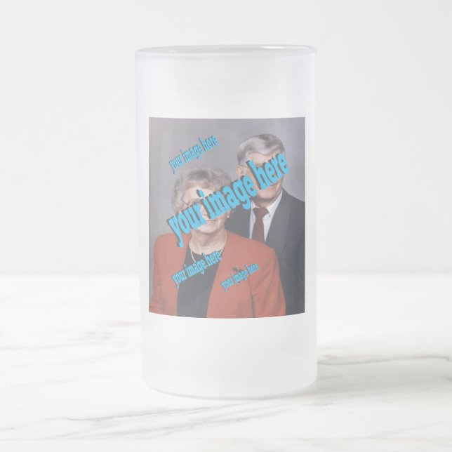 FAMILY-Foto ✨ Mattglas Bierglas (Mittel)