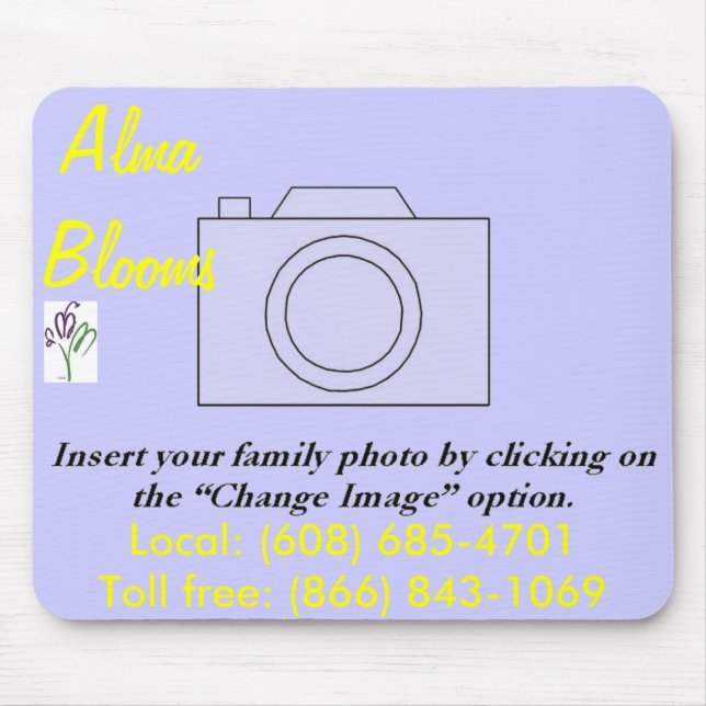 Family Foto Mousepad (Vorne)