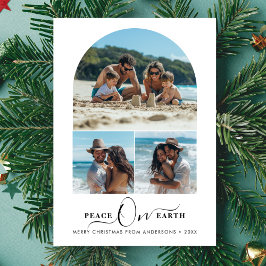 Family Fun Beach Foto Weltfrieden Weihnachten