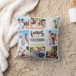 "Family is Everything" (Familie ist alles) Persona Kissen