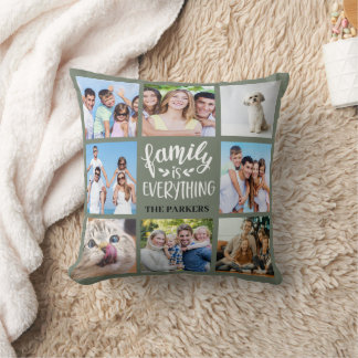 "Family is Everything" (Familie ist alles) Persona Kissen