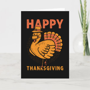 Family Kids Matching Happy Thanksgiving Pajama Karte