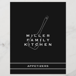 Family Kitchen Appetizer Division | Schwarz/Weiß