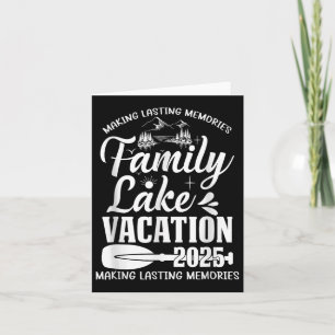 Family Lake Vacation 2025 Wiedersehen Trip Squa Karte