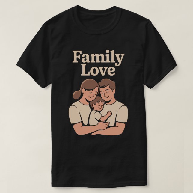 Family Love Together Tee (Design vorne)