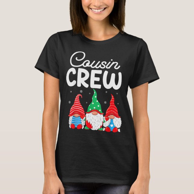 Family Matching Christmas Cousin Crew Cute Christm T-Shirt (Vorderseite)