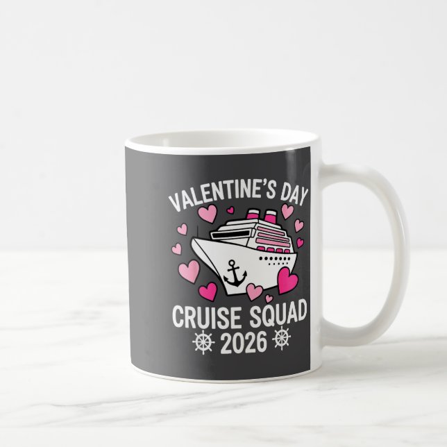 Family Matching Valentines Day Cruise 2026 Husband Kaffeetasse (Rechts)