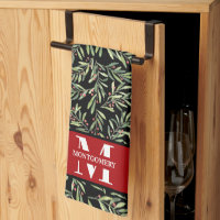 Family Monogram Christmas Holly