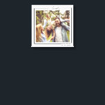 Family Personalized Photo and Text Typography Leinwanddruck<br><div class="desc">Family Personalized Photo and Text Typography wall art - Canvas Print from - add your own photograph and text to this great canvas</div>