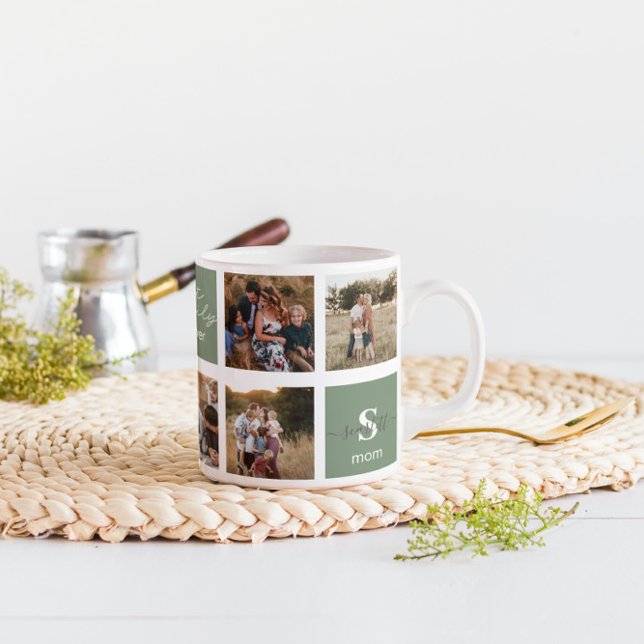 Family Photo & Family Quote Coffee Mug Kaffeetasse (Von Creator hochgeladen)