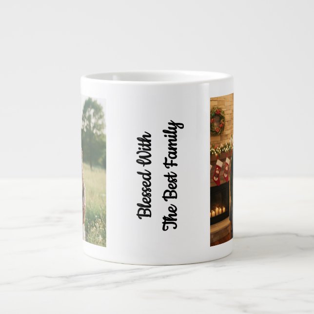 Family photos  Jumbo-Tasse (Vorderseite)