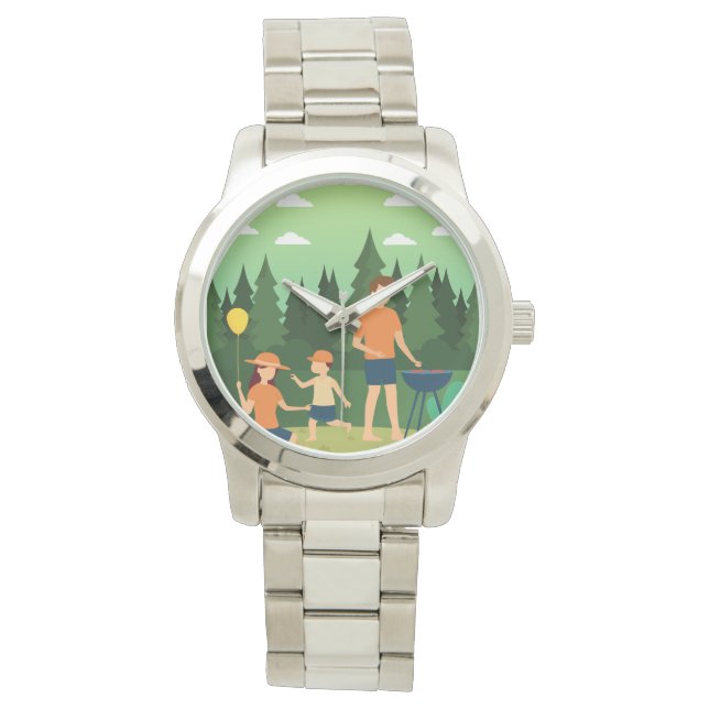 FAMILY PICNIC ARMBANDUHR (Vorderseite)