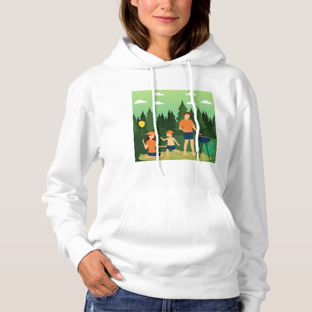 FAMILY PICNIC HOODIE (Vorderseite)