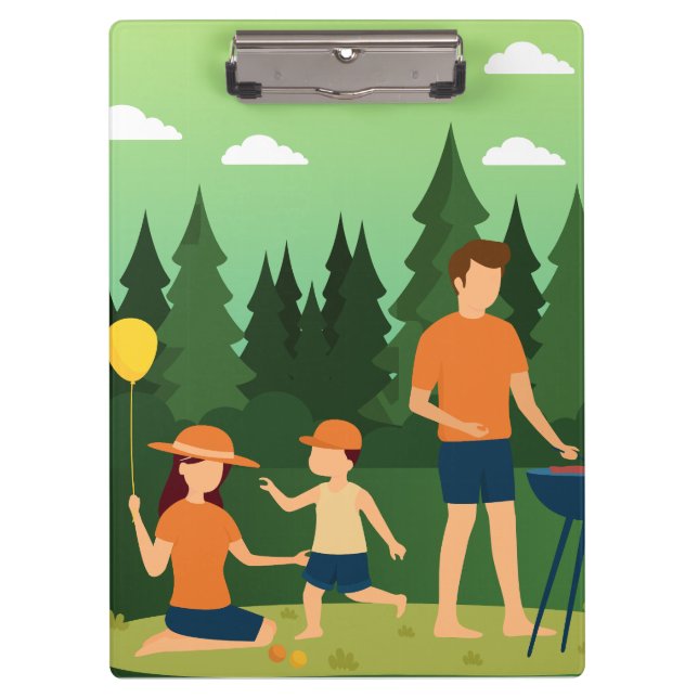 FAMILY PICNIC KLEMMBRETT (Vorderseite)