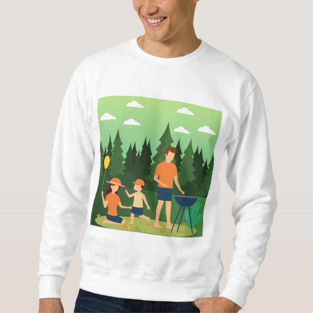 FAMILY PICNIC SWEATSHIRT (Vorderseite)