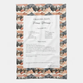 Family Recipe Heirloom Mountain Range Geschirrtuch