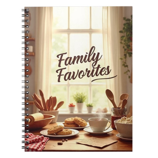 Family Recipes Notizblock (Vorderseite)