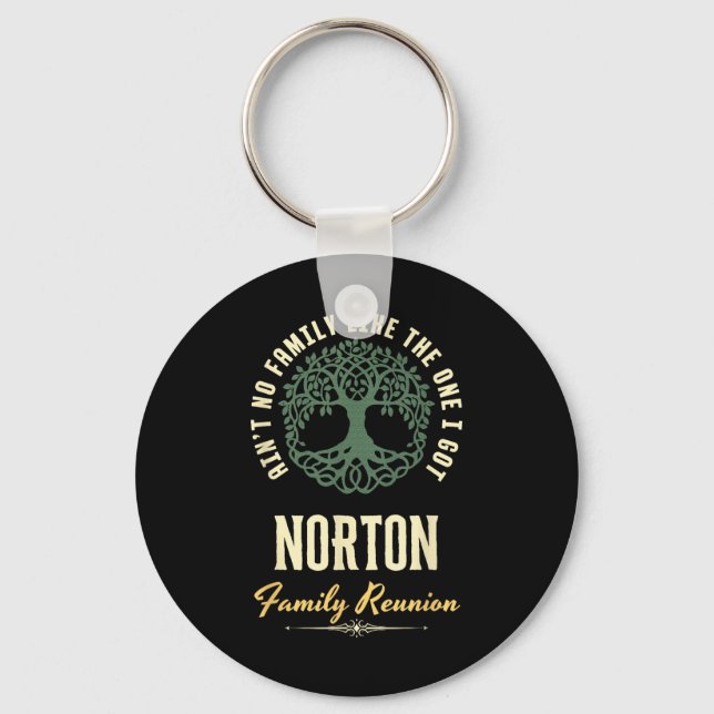 Family Reunion 2025 Matching Design - Norton  Schlüsselanhänger (Vorderseite)