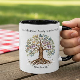 Family Reunion Coffee Mug – Roots & Branches Tasse