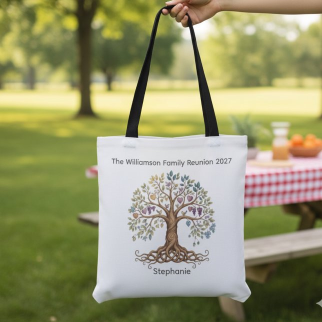 Family Reunion – Roots & Branches Tasche (Family reunion tote bag)