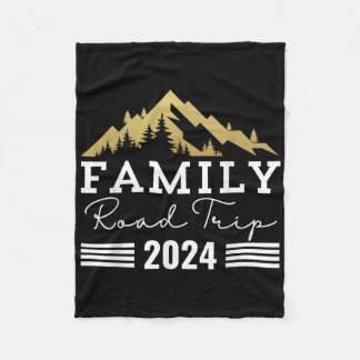 Family Road Trip 2024 Rv Camping Sommerurlaub Fleecedecke