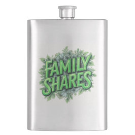 Family Shares Flachmann