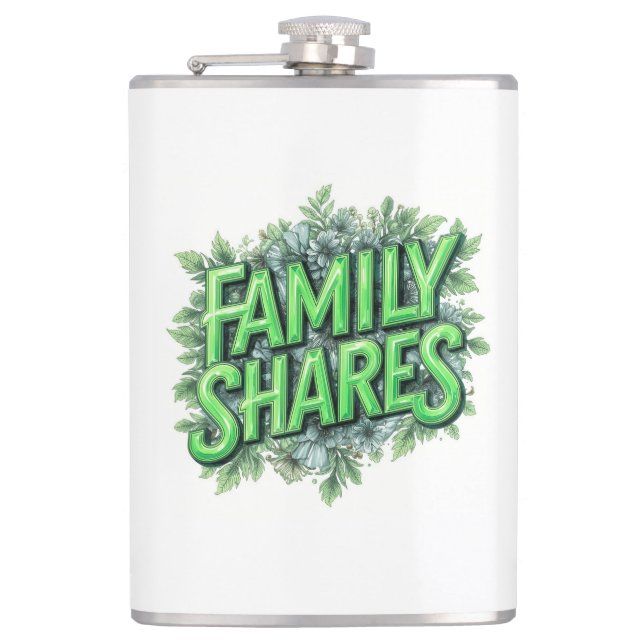 Family Shares Flachmann (Vorderseite)
