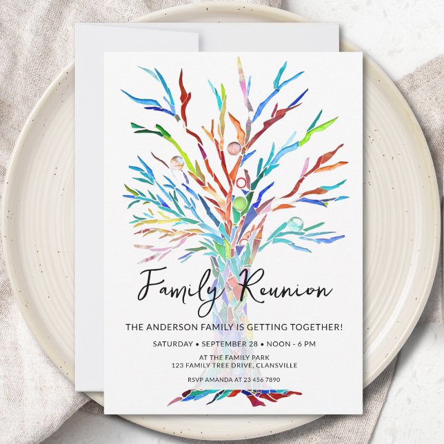 Family Tree Family Reunion Einladung (Von Creator hochgeladen)