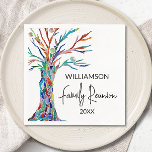 Family Tree Family Wiedersehen Serviette