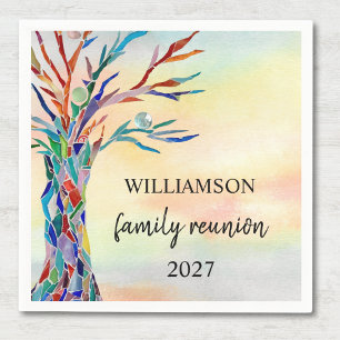 Family Tree Family Wiedersehen Serviette