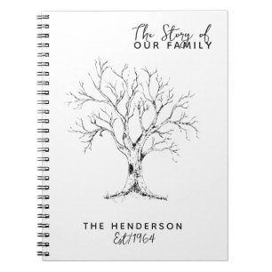 FAMILY TREE PLANER FAMILIENGESCHICHTE NOTIZBLOCK
