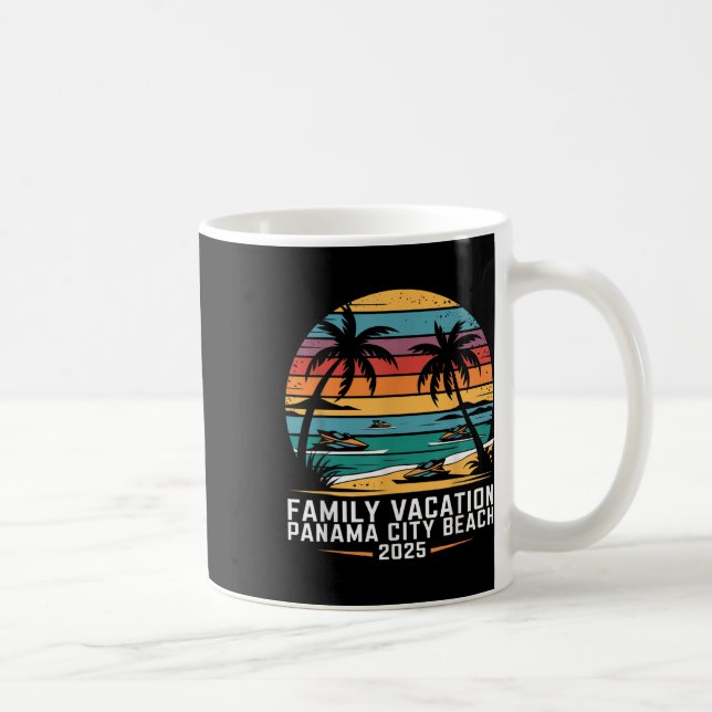 Family Vacation Panama Beach Trip 2025 Panama City Kaffeetasse (Rechts)