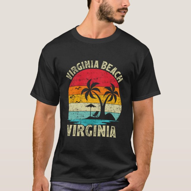 Family Vacation Virginia Beach T-Shirt (Vorderseite)