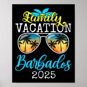 Family Vacay Squad Gruppenreise Familienurlaub Bar Poster