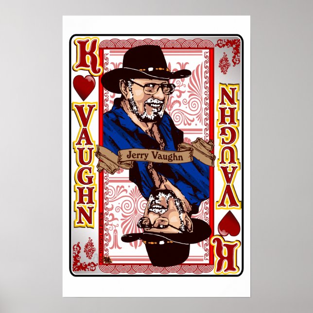 Family Vaughn Wiedersehen Jerry Vaughn Card drucke (Vorne)