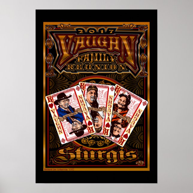 Family Vaughn Wiedersehen Poster (Vorne)