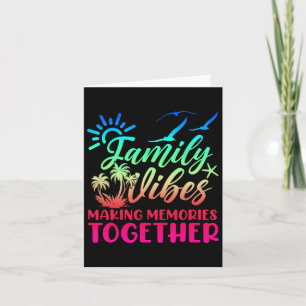 Family Vibes Erinnerungen 2025 Wiedersehen M Karte