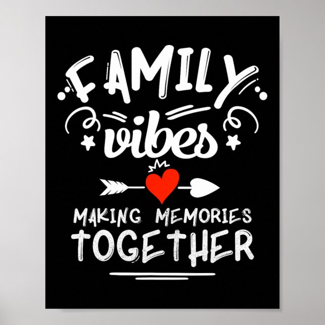 Family Vibes Erinnerungen 2025 Wiedersehen M Poster (Vorne)