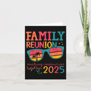 Family Wiedersehen 2025 Erinnerungen Familie Vibes Karte