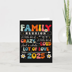 Family Wiedersehen 2025 Funny Aint No Family like  Karte