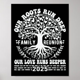 Family Wiedersehen 2025 Unsere Wurzeln laufen tief Poster